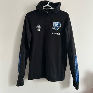 Impact de Montréal Adidas Hoodie size M
